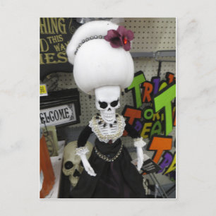 Beehive Skeleton Postcard