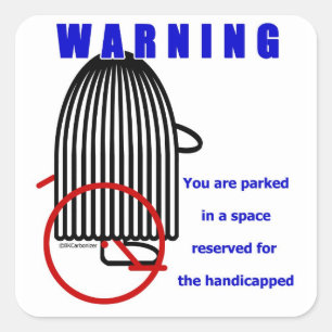 BeeKay Square Sticker