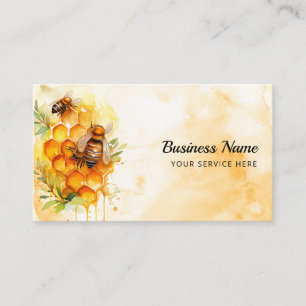Beekeeper Apiarist Bee Farm Honeybees Business Card