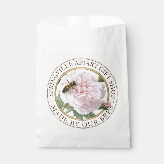 Beekeeper Apiary Gift Shop Product Rose Bee Bags (Front)