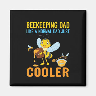 Beekeeper Art BeeKeeping Dad Magnet