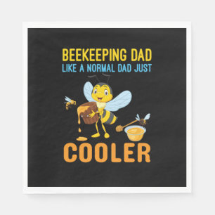 Beekeeper Art BeeKeeping Dad Napkin