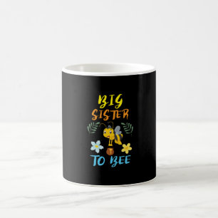 Beekeeper Art Big Sister To Bee Coffee Mug