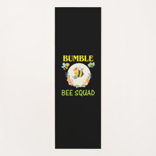 Beekeeper Art Bumble Bee Squad Yoga Mat