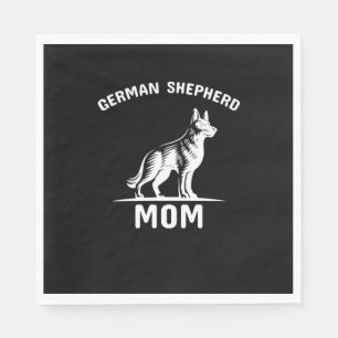 Beekeeper Art German Shepherd Mommy Napkin