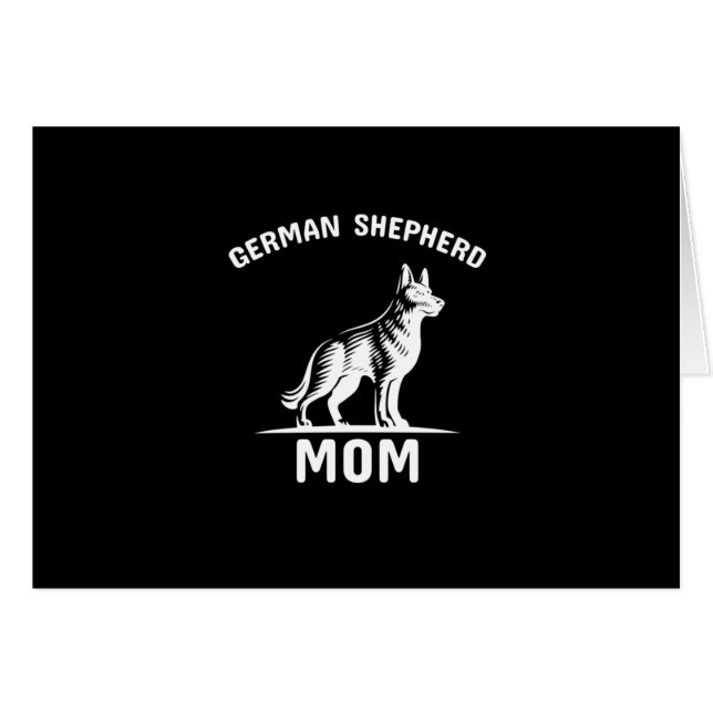 Beekeeper Art German Shepherd Mummy (Front Horizontal)