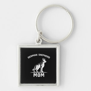Beekeeper Art German Shepherd Mummy Key Ring
