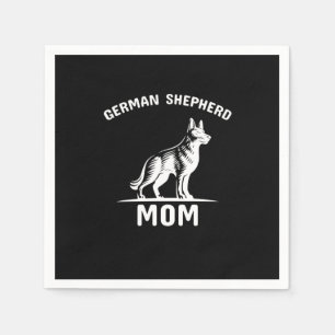 Beekeeper Art German Shepherd Mummy Napkin