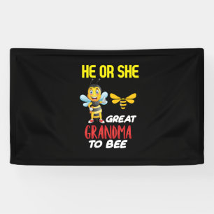 Beekeeper Art Great Grandma To Bee Banner