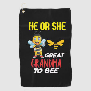 Beekeeper Art Great Grandma To Bee Golf Towel
