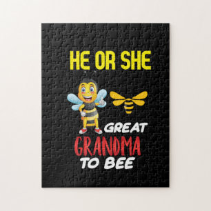 Beekeeper Art Great Grandma To Bee Jigsaw Puzzle