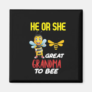 Beekeeper Art Great Grandma To Bee Magnet