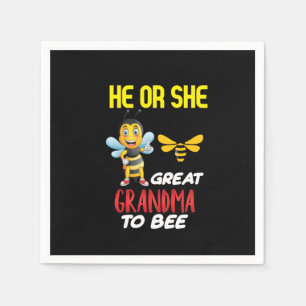 Beekeeper Art Great Grandma To Bee Napkin