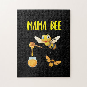 Beekeeper Art Mama Bee Jigsaw Puzzle