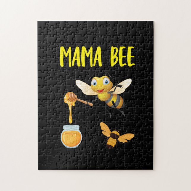Beekeeper Art Mama Bee Jigsaw Puzzle (Vertical)