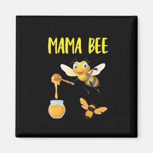 Beekeeper Art Mama Bee Magnet