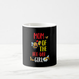 Beekeeper Art Mom Of The Bee-day Girl Coffee Mug