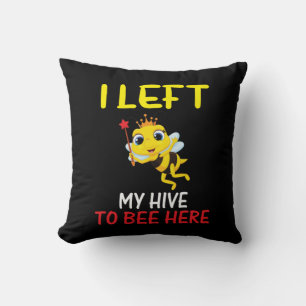 Beekeeper Art My Hive To Bee Here Cushion