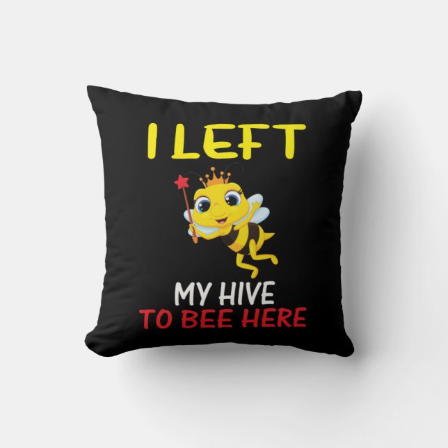 Beekeeper Art My Hive To Bee Here Cushion (Front)
