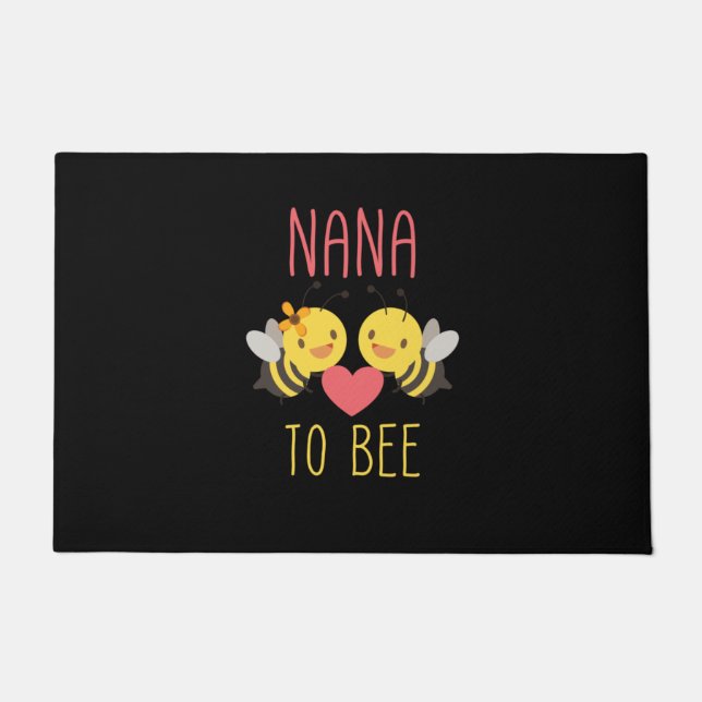 Beekeeper Art Nana To Bee Doormat (Front)