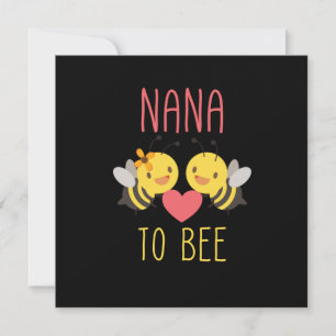 Beekeeper Art Nana To Bee Holiday Card