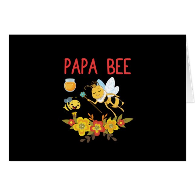 Beekeeper Art Papa Bee 2 (Front Horizontal)