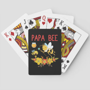 Beekeeper Art Papa Bee 2 Playing Cards