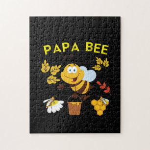 Beekeeper Art Papa Bee Jigsaw Puzzle