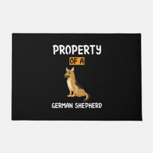 Beekeeper Art Property Of A German Shepherd Doormat