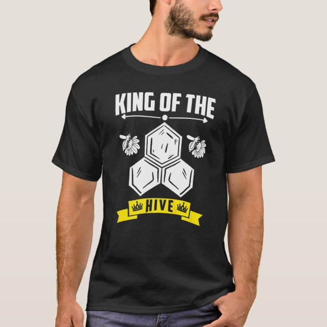Beekeeper Bee Beekeeping Honey  1 T-Shirt (Front)