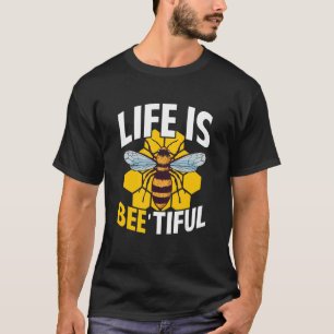 Beekeeper Beekeeping Hive Honeycomb Bee Environmen T-Shirt
