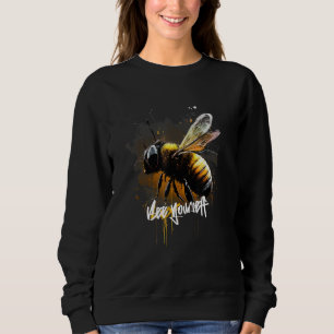 Beekeeper Beekeeping Honey Apiarist Honeycomb Bee Sweatshirt