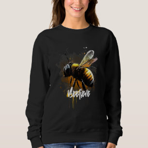 Beekeeper Beekeeping Honey Apiarist Honeycomb Bee Sweatshirt