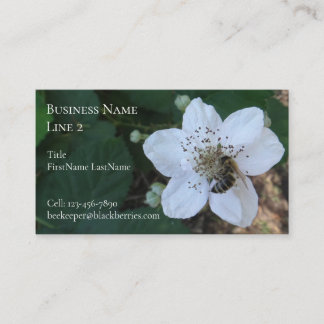 Beekeeper Blackberry Business Card