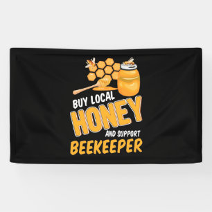 Beekeeper Buy Local Honey And Support Beekeeper Banner