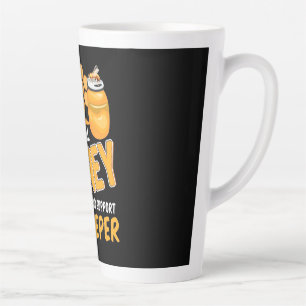 Beekeeper Buy Local Honey And Support Beekeeper Latte Mug