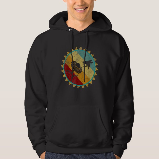 Beekeeper For Men Women Flower Pollinator Honey Be Hoodie (Front)