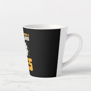Beekeeper Gift A Girl Who Loves Bees Latte Mug
