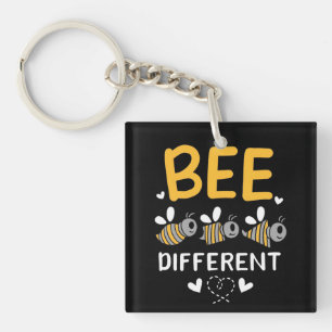 Beekeeper Gift   Bee Different Key Ring