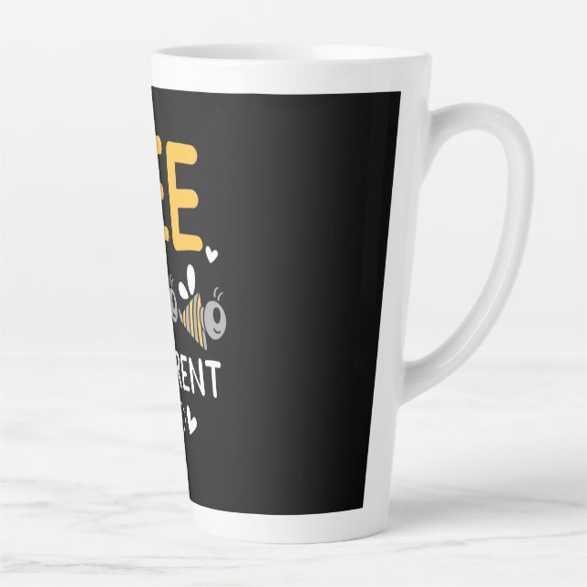 Beekeeper Gift | Bee Different Latte Mug (Right)