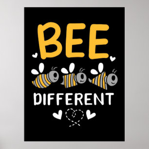 Beekeeper Gift Bee Different Poster