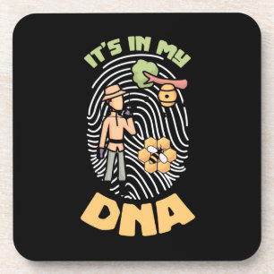 Beekeeper Gift Bee Keeping It Is In My DNA Coaster