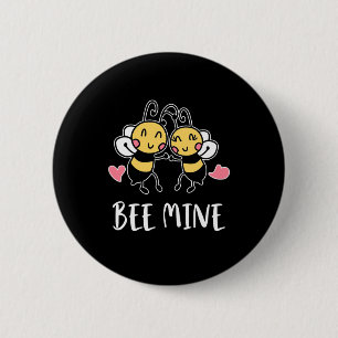 Beekeeper Gift Bee Mine 6 Cm Round Badge