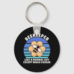 Beekeeper Gift   Beekeeper Retro Vintage Key Ring