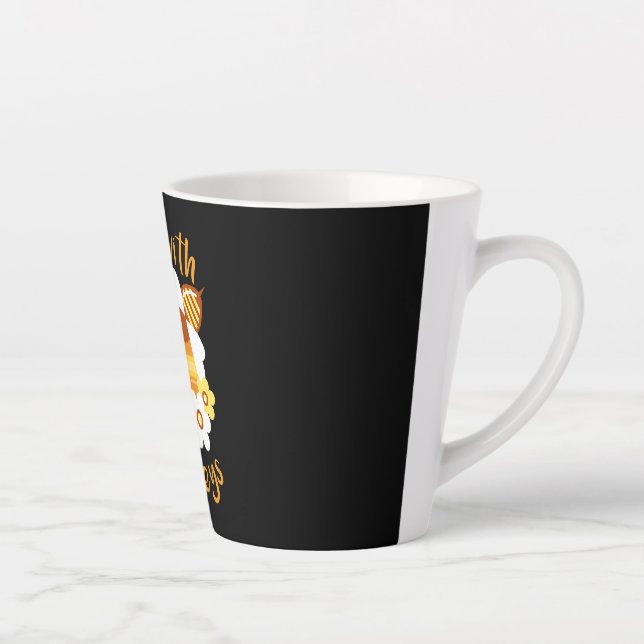 Beekeeper Gift | Beekeeper Will Be With My Honeys Latte Mug (Right)