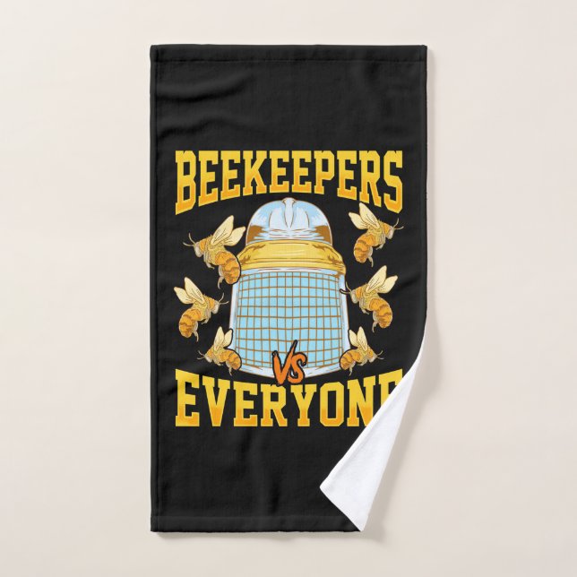 Beekeeper Gift | Beekeepers And Everyone Hand Towel (Hand Towel)