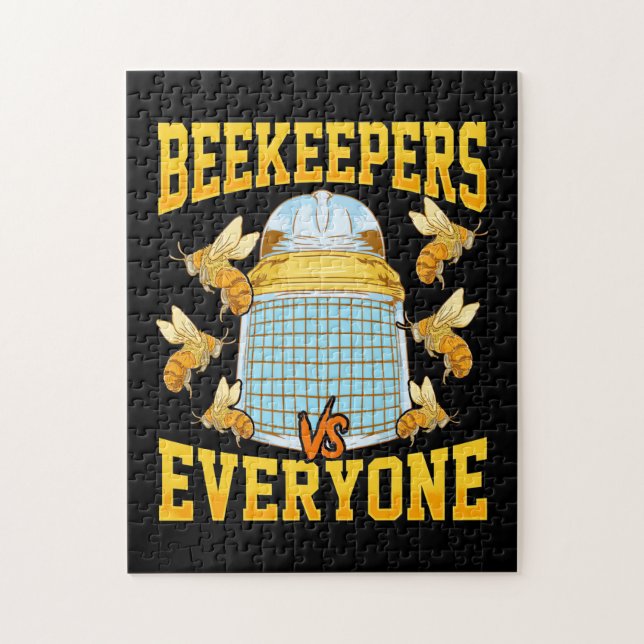 Beekeeper Gift | Beekeepers And Everyone Jigsaw Puzzle (Vertical)