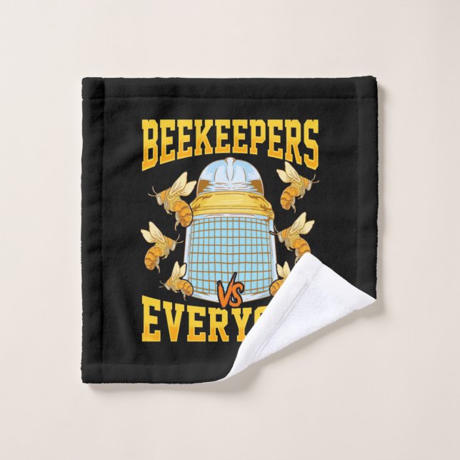 Beekeeper Gift | Beekeepers And Everyone Wash Cloth (Wash Cloth)