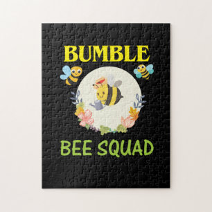 Beekeeper Gift Bumble Bee Squad Jigsaw Puzzle