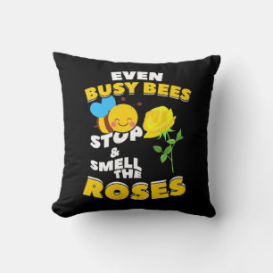 Beekeeper Gift Even Busy Bees Cushion